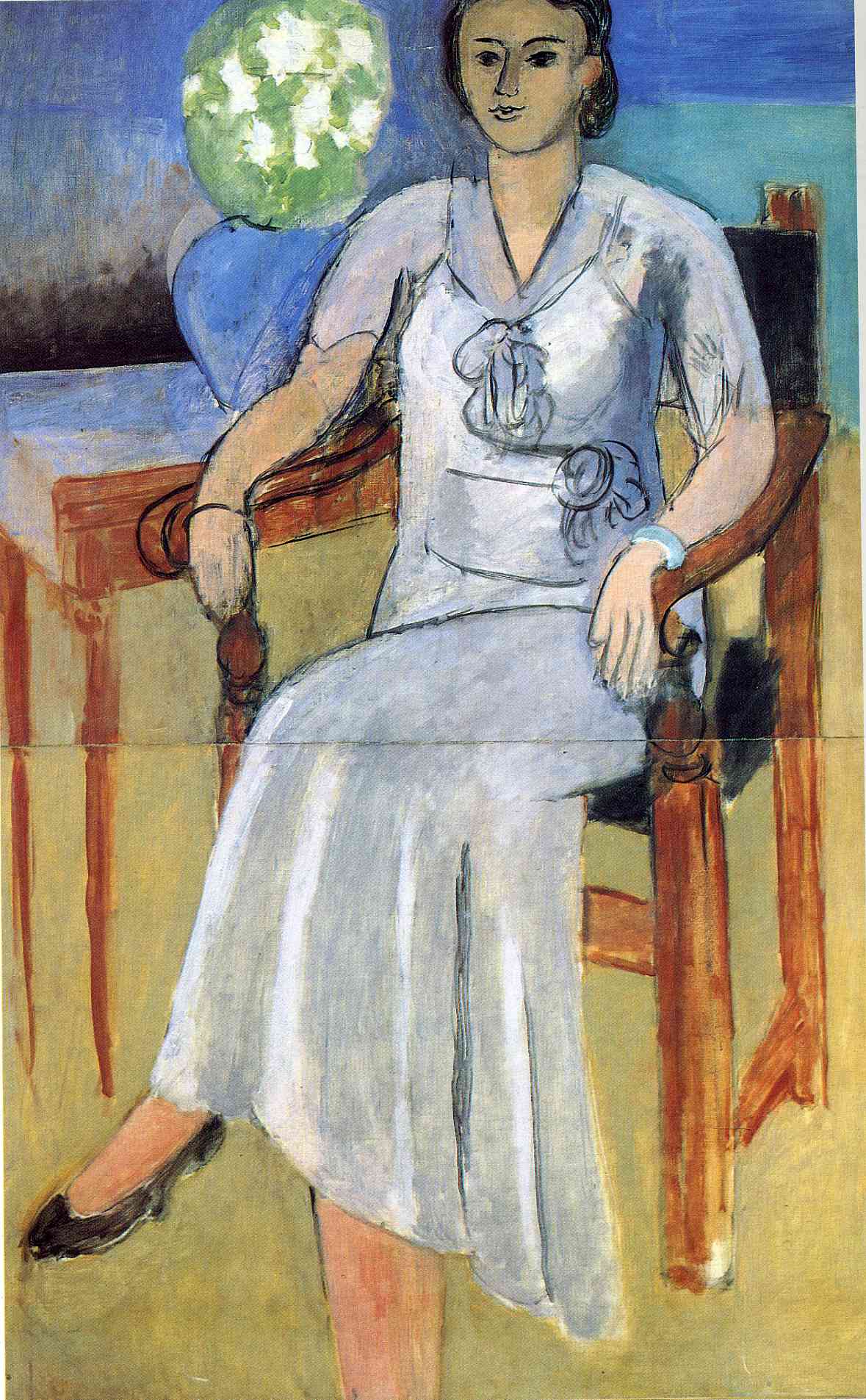 Henri Matisse - Woman with a White Dress 1934